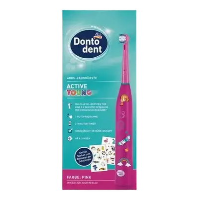 Active Young Electric Toothbrush PINK _ Donto dent