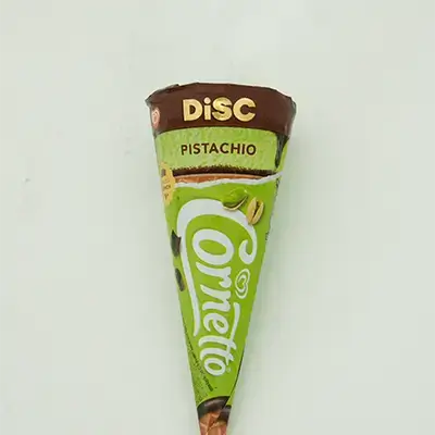 Algida Cornetto Disc Pistachio Ice Cream