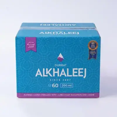 Alkhaleej Purified Drinking Water Cups ( 200ml x 60 )