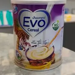 evo cereal wheat- milk - dates 400g +6 months