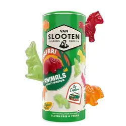 Jelly flavour of fruit look like animals Holland 340g