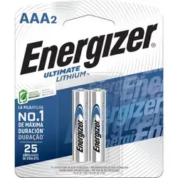 Energizer Ultimate Lithium AAA Lithium Batteries 25 Years Shelf Life