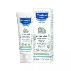 Mustela facial cream with organically farmed farmed avocado 40ml