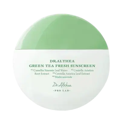 Green Tea Fresh Sunscreen SPF50+ PA++++ High Protection 45ml _ Dr. Althea