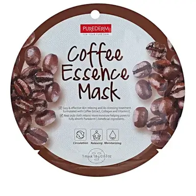 PUREDERM Coffee Essence Sheet Mask - 1 Piece
