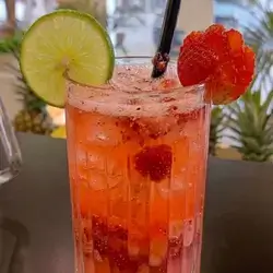 Strawberry Margarita Mocktail