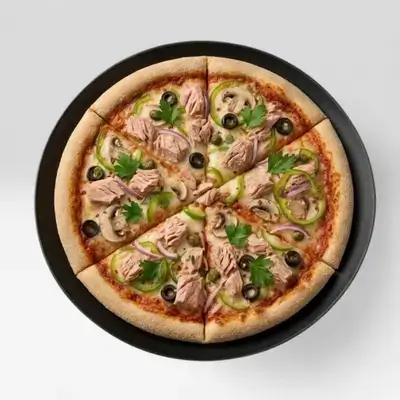 Healthy Diet Tuna Pizza