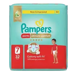 Pampers Pants Ultimate Comfort (7) 17+ Kg 32 Pants