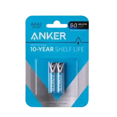 ANKER BATTERY 10-YEAR SHELF LIFE