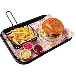 Beef Burger + Fries
