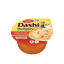Inaba - Dashi Delights - Chicken with Tuna & Salmon 70g