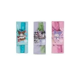 Plastic Ruler Assorted Color 4 Pcs 1 Set