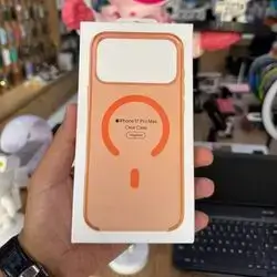 Cover 17 Pro Max clear magsafe original / orange