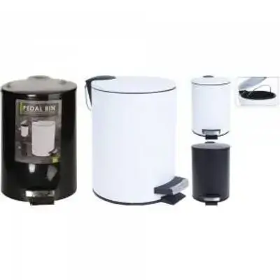 Pedal Bin 3 Liter 2Ass Clr