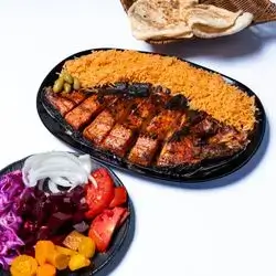 One Person Fish with Rice