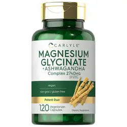 Magnesium glycinate+Ashwagandha complex 120capsule