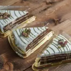 Pistachio Stuffed Cake