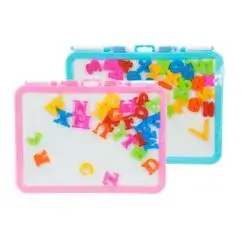 Educational Board Magnetic Alphabet & Numbers Assorted Color 1 Pcs