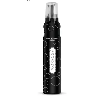 Morfose Extra Strong Mousse Hair Spray 200 ml - Hair Foam Spray for Extra Strong Hold - Shine & Volume - Long Lasting Styling for All Hair Types