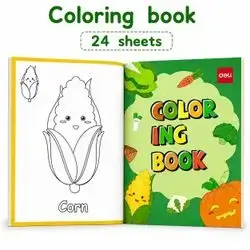 Kids Coloring Book – 24 pages