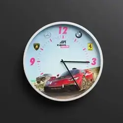 Gaming Wall Clock Forza Horizon 5