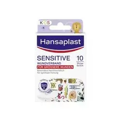 Hansaplast Sensitive wundverband 10 strips 6x7cm