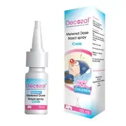 Decozal xylometazoline nasal spray for children