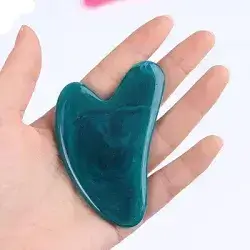Gua Sha 1pc Resin Beeswax Guasha Scraping Massage Scraper Face Massager