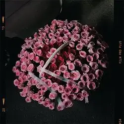Basket of Pink Flowers VIP