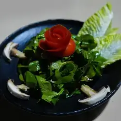 Arugula Salad With Mushrooms