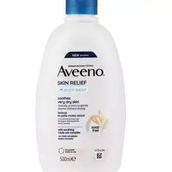 aveeno skin relief body wash soothes very dry skin 500ml