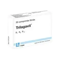 Trilgavit vitamin B1,B6,B12 (lagap) 30 tablet
