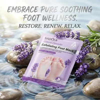 SADOER Lavender Exfoliating Foot Mask