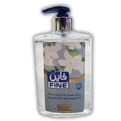 Fine White Liquid Soap + Body Wash 500ml