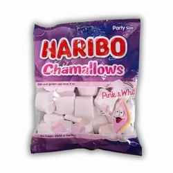 Haribo Shamaloz Party Pink White 150g