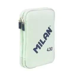 MİLAN Filled double decker pencil case MILAN 430 since 1918, green