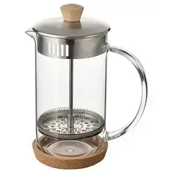Coffee Pot With Steel Top