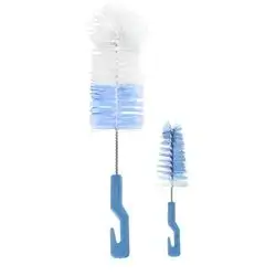 Bottle and Nipple Cleaning Brush Set - Blue