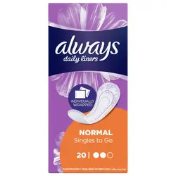 Always Daily Liners (20 count)