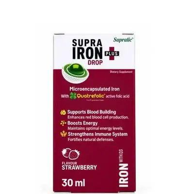 Supra iron drop plus iron&vitamin D