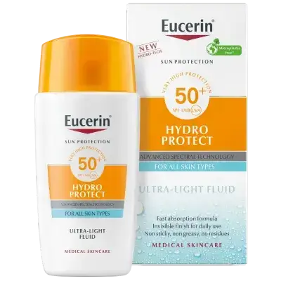 Eucerin Sun Face Hydro Protect Ultra Light Fluid SPF50+ 50 ml