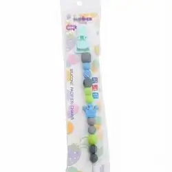 Silicone pacifier chains