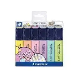 Staedtler Highlighter set 6 pcs Pastel colors