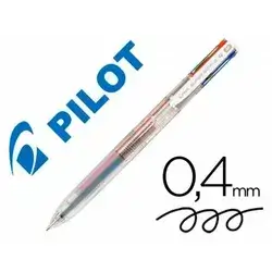 Pilot Bolígrafo Supergrip G de 4 colores