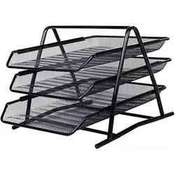 Metal A4 Paper Office Mesh Document Basket