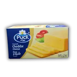 Puck Cheddar Cheese Block 250g