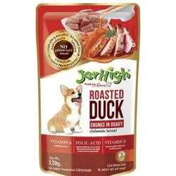 Jerhigh Roasted Duck Chunks in Gravy 120g