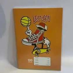 NOTE BOOK 100 PAGES ENGLISH LINE