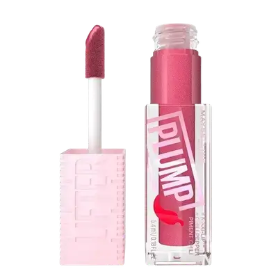 Lifter Plump + Chili Pepper Lip Plumping Gloss 002 MAUVE BITE 5.4ml _ MAYBELLINE NEW YORK