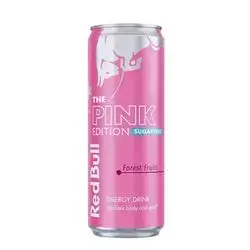 Red BULL THE PINK EDITION SUGAR FREE ENERGY DRINK 250 ml